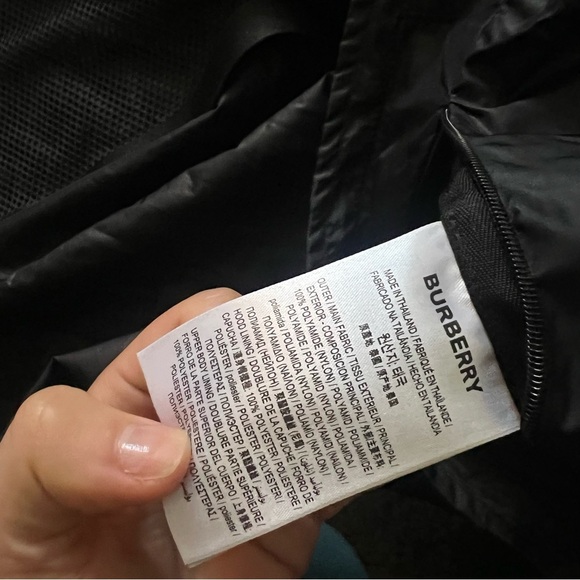 BURBERRY Luxury Black Outerwear Jacket | Spring Summer 20 - Picture 7 of 8